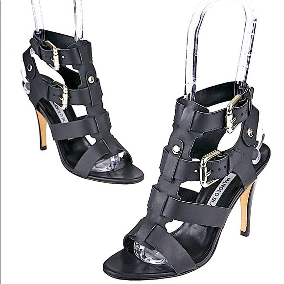 MANOLO BLAHNIK Oceailono Sandals - Picture 2 of 7